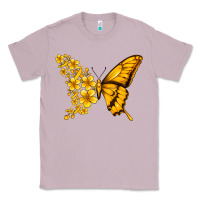 Lilac childhood cancer butterfly Classic Tee - Jasminsmagicworld