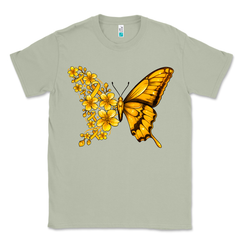 Childhood Cancer Butterfly Classic Tee by Jasminsmagicworld | Teevron