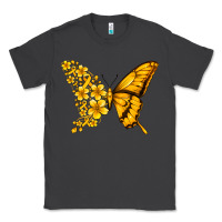 Smoke childhood cancer butterfly Classic Tee - Jasminsmagicworld