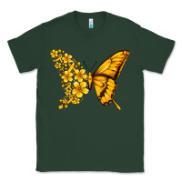 Sports Green childhood cancer butterfly Classic Tee - Jasminsmagicworld