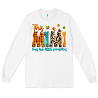 White This mimi loves her little pumpkins Long Sleeve Tee - texasbilliewilder
