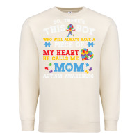 Sandshell LIL Autism Mom Premium Sweatshirt - CowhideDigitalArt
