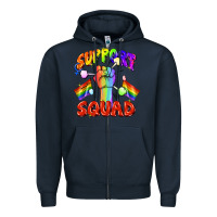 Navy support squad pride Zipper Hoodie - FaDigitalArtStudio