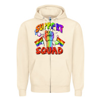 Sandshell support squad pride Zipper Hoodie - FaDigitalArtStudio