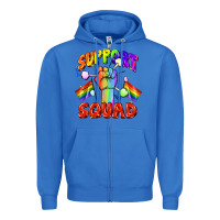 True Royal support squad pride Zipper Hoodie - FaDigitalArtStudio