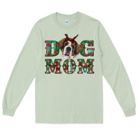 Matcha Western Christmas Dog Mom St Bernard Long Sleeve Tee - RanaPortraitStore