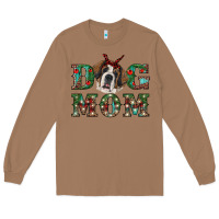 Toasted Coconut Western Christmas Dog Mom St Bernard Long Sleeve Tee - RanaPortraitStore