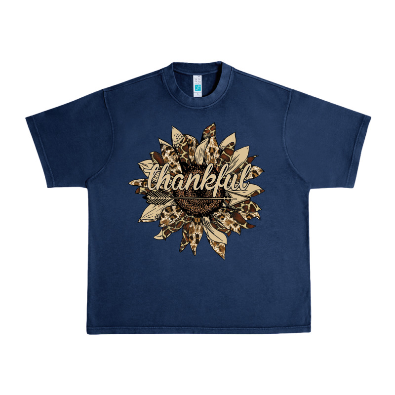 Thankful Sunflower Urban Heavy Tee by Bettercallsaul | Teevron