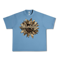 Pebble Blue Thankful Sunflower Urban Heavy Tee - Bettercallsaul