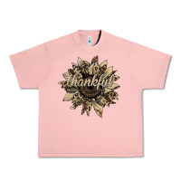 Salmon Thankful Sunflower Urban Heavy Tee - Bettercallsaul