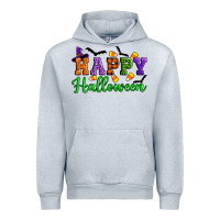 Heather Grey Happy halloween Urban Hoodie - Artiststas