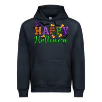 Navy Happy halloween Urban Hoodie - Artiststas