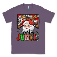 Lavender Christmas junkie Santa Claus Classic Tee - Jasminsmagicworld