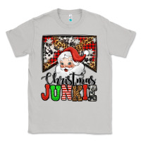 Christmas Junkie Santa Claus Classic Tee | Teevron
