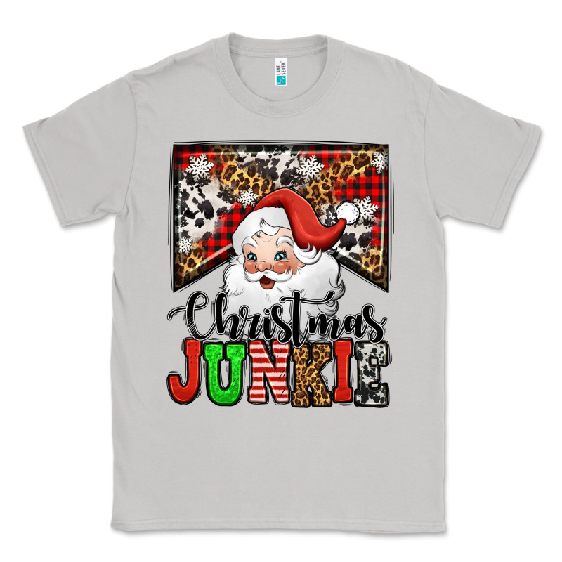 Christmas Junkie Santa Claus Classic Tee by Jasminsmagicworld | Teevron