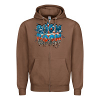 Chestnut Boom boom baby Zipper Hoodie - FaDigitalArtStudio