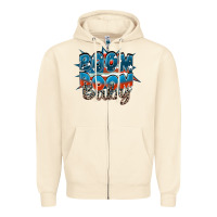 Sandshell Boom boom baby Zipper Hoodie - FaDigitalArtStudio