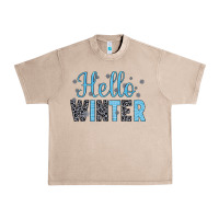 French Oak hello winter Urban Heavy Tee - JahusDesignShop