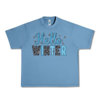 Pebble Blue hello winter Urban Heavy Tee - JahusDesignShop