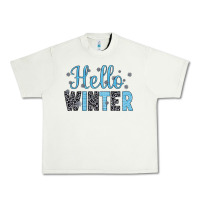 Pistachio hello winter Urban Heavy Tee - JahusDesignShop