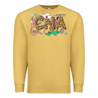 Antique Gold Western Certified Nursing Assistant Premium Sweatshirt - LillyAllenDesigns
