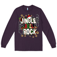 Plum Jingle bell rock Long Sleeve Tee - NancyCooperArtShop