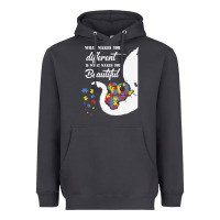 Smoke Autism Different Makes You Beautiful Heavyweight Hoodie - CowhideDigitalArt