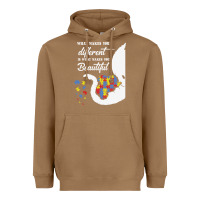 Toasted Coconut Autism Different Makes You Beautiful Heavyweight Hoodie - CowhideDigitalArt