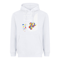 White Autism Different Makes You Beautiful Heavyweight Hoodie - CowhideDigitalArt