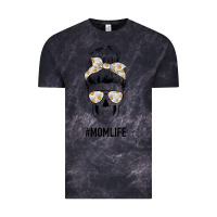 Cloud Black Daisy Mom Skull Vintage Tee - Bettercallsaul