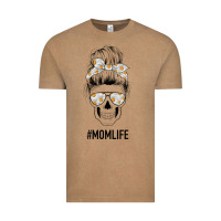Vintage Coffee Daisy Mom Skull Vintage Tee - Bettercallsaul