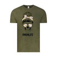 Vintage Olive Daisy Mom Skull Vintage Tee - Bettercallsaul