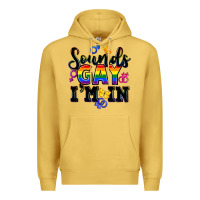Antique Gold sounds gay im in Premium Hoodie - FaDigitalArtStudio