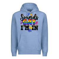Colony Blue sounds gay im in Premium Hoodie - FaDigitalArtStudio