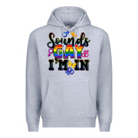 Heather Grey sounds gay im in Premium Hoodie - FaDigitalArtStudio