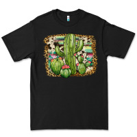 Black serape cowhide cactus Premium Tee - JahusDesignShop