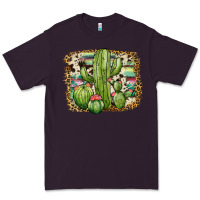 Plum serape cowhide cactus Premium Tee - JahusDesignShop