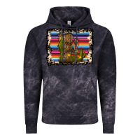 Cloud Black Serape Cactus Vintage Hoodie - Bettercallsaul