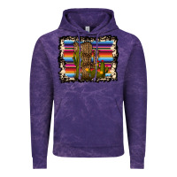 Cloud Purple Serape Cactus Vintage Hoodie - Bettercallsaul