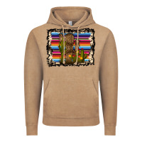 Vintage Coffee Serape Cactus Vintage Hoodie - Bettercallsaul