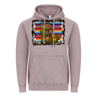 Vintage Zinc Serape Cactus Vintage Hoodie - Bettercallsaul