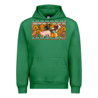 Emerald Fall farm animals cow pig rooster Urban Hoodie - Artiststas