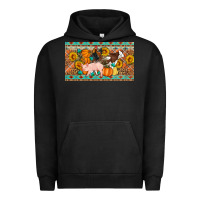 Pigment Black Fall farm animals cow pig rooster Urban Hoodie - Artiststas