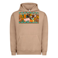 Pigment Burro Fall farm animals cow pig rooster Urban Hoodie - Artiststas