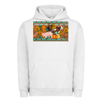 Pigment Lunar Rock Fall farm animals cow pig rooster Urban Hoodie - Artiststas