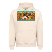 Sandshell Fall farm animals cow pig rooster Urban Hoodie - Artiststas