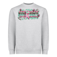 Heather Grey stronger than cancer cancer awareness Heavyweight Sweatshirt - CowGirlArtShop