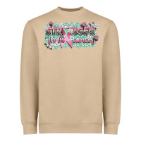 Mushroom stronger than cancer cancer awareness Heavyweight Sweatshirt - CowGirlArtShop