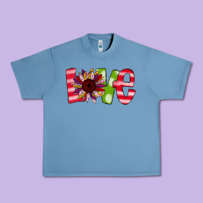 Love Sunflower Urban Heavy Tee Designed By Bettercallsaul