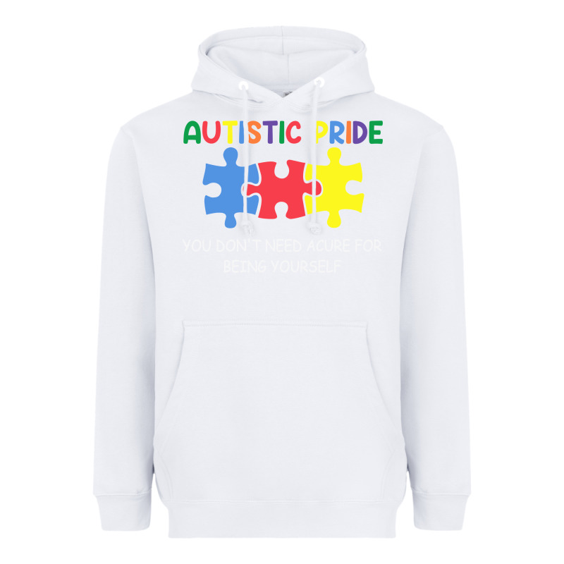 Autistic Pride Autism Awareness Heavyweight Hoodie by CowhideDigitalArt | Teevron